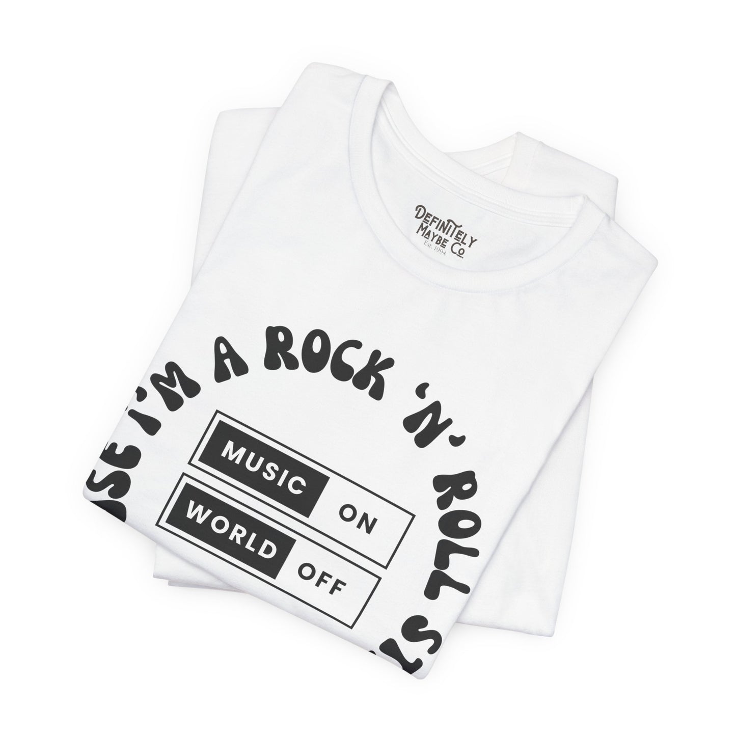 "'Cause I'm a Rock 'n' Roll Star" – Unleash Your Inner Icon -Unisex Jersey Short Sleeve Tee