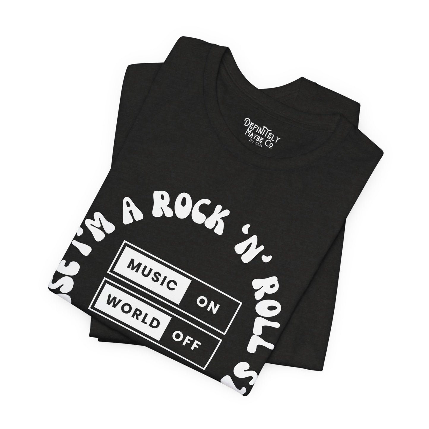 "'Cause I'm a Rock 'n' Roll Star" – Unleash Your Inner Icon -Unisex Jersey Short Sleeve Tee