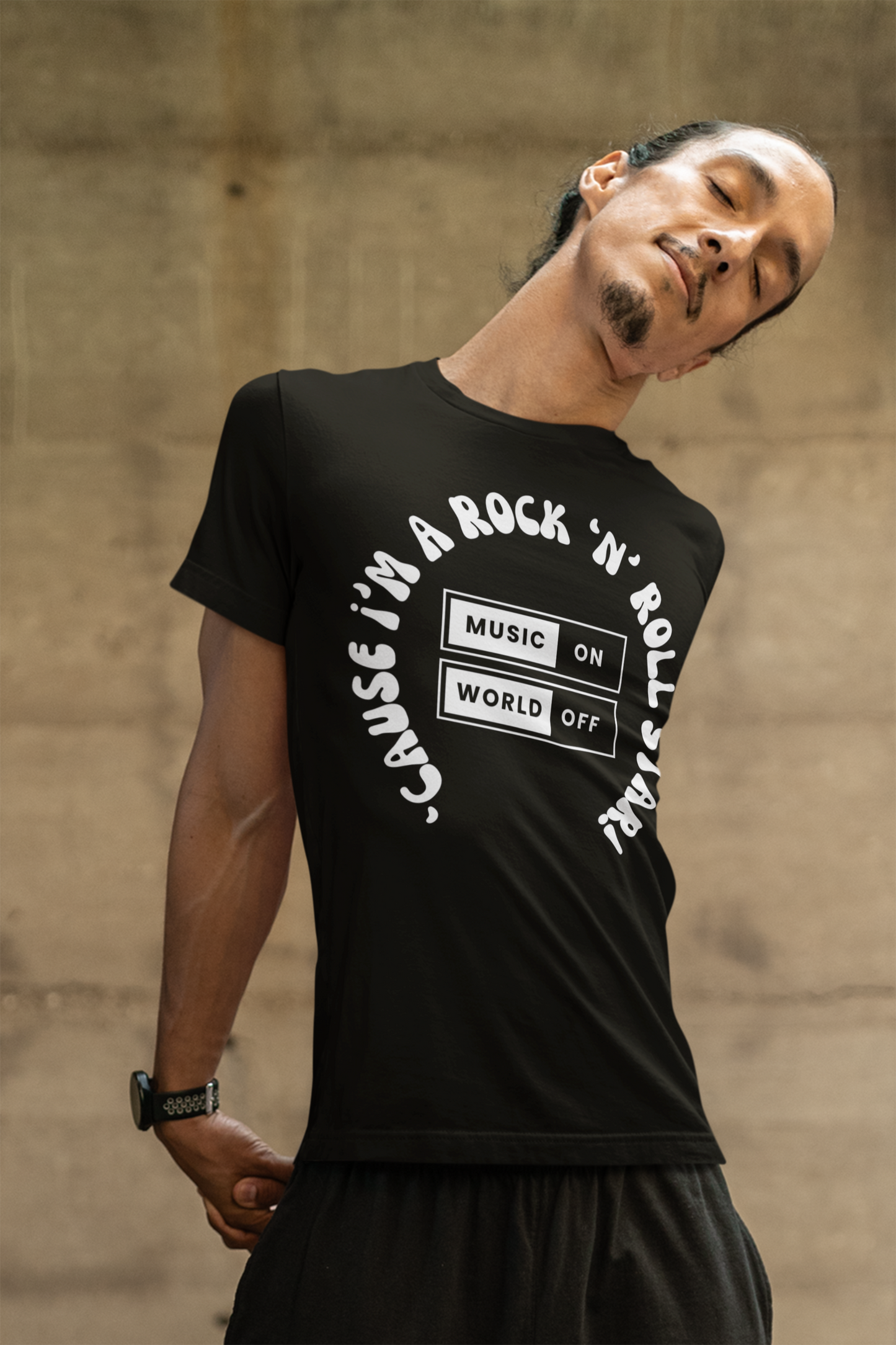 "'Cause I'm a Rock 'n' Roll Star" – Unleash Your Inner Icon -Unisex Jersey Short Sleeve Tee