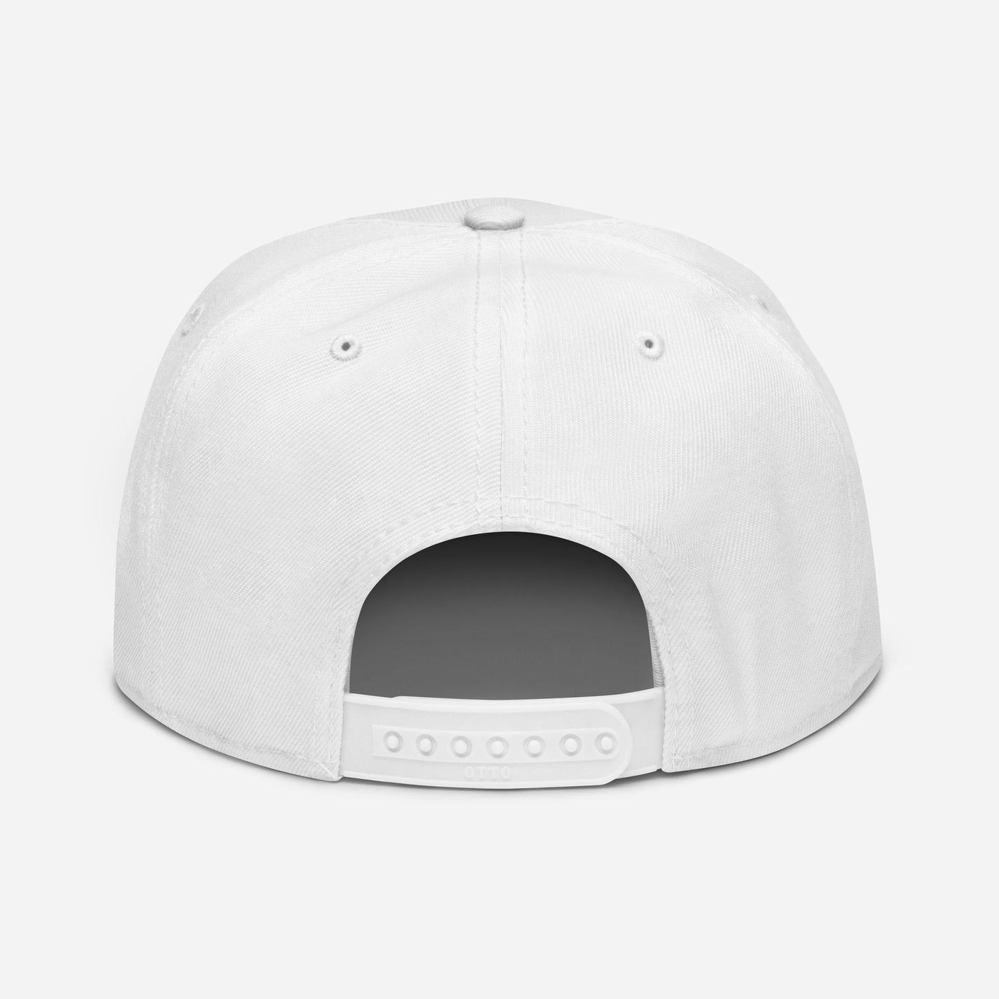 Definitely Maybe Co White Snapback Cap – Classic Style, Modern Edge