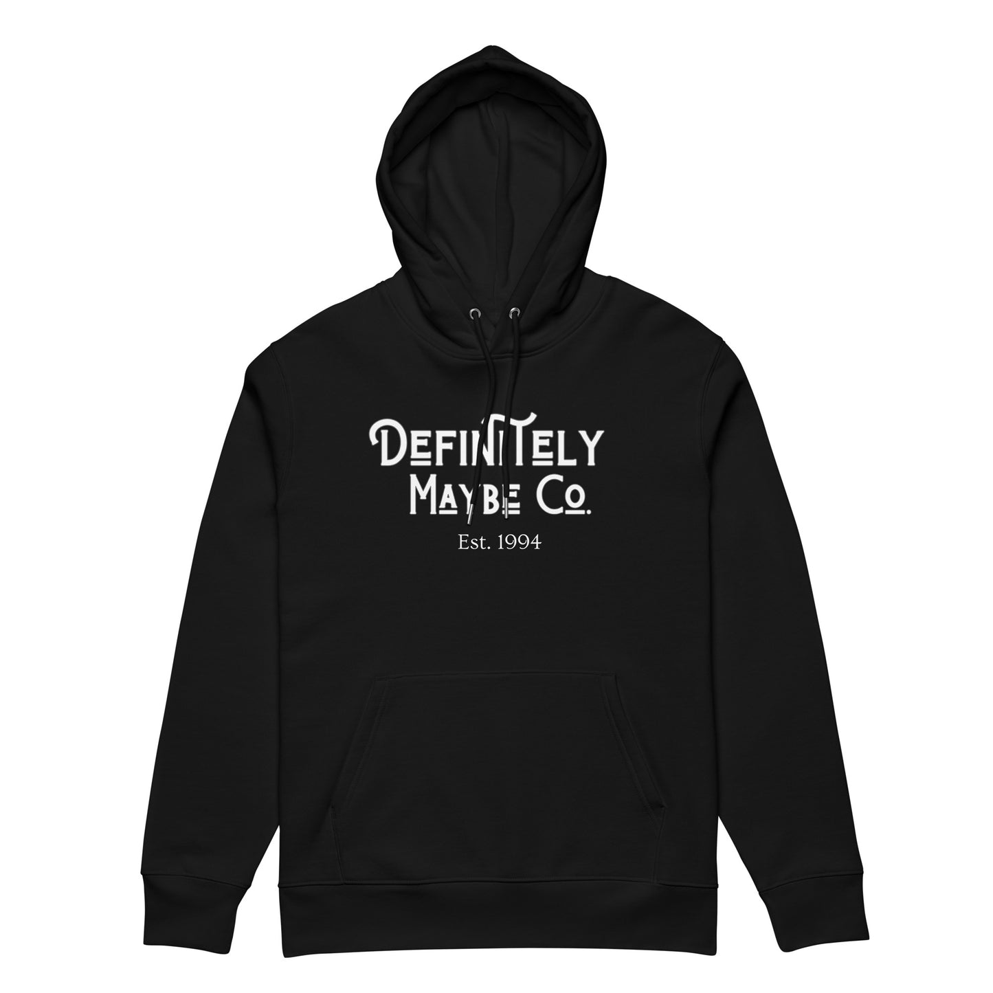 Definitely Maybe Co. 1994 Unisex Hoodie – Sustainable Style with an Edge