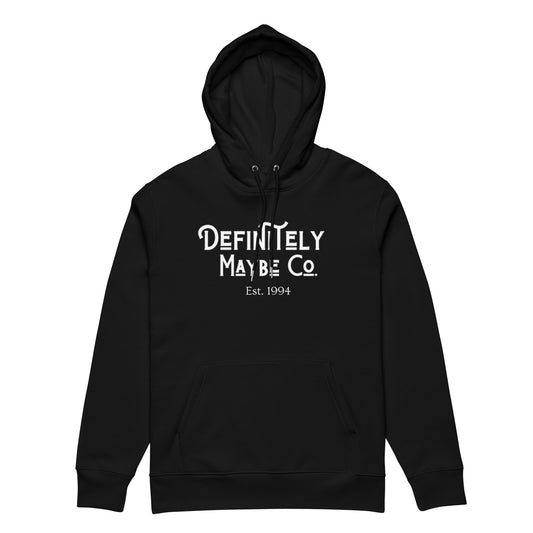 Definitely Maybe Co. 1994 Unisex Hoodie – Sustainable Style with an Edge